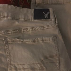 Khaki pants by American Eagle